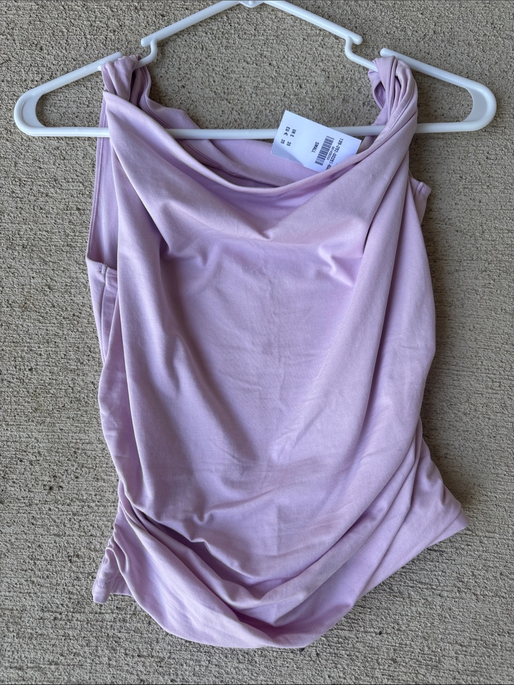 Abercrombie & Fitch Asymmetrical Twist Top size small NWT